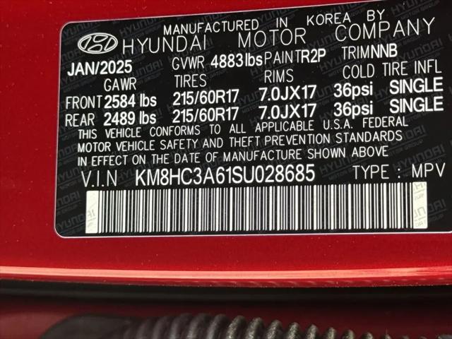 2025 Hyundai Kona EV SEL