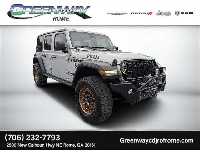2024 Jeep Wrangler 4-Door Willys 4x4