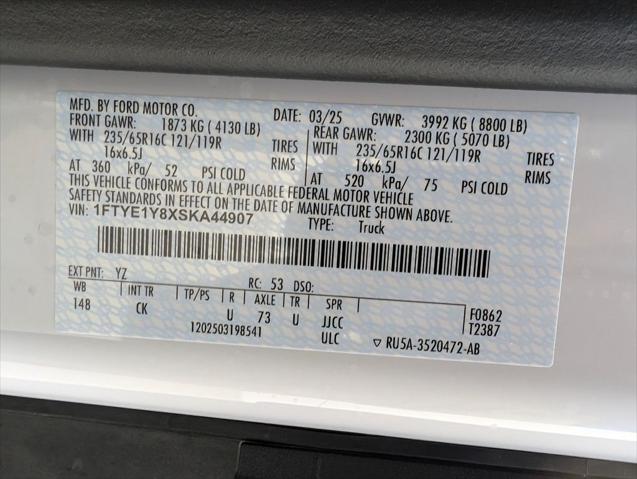 2025 Ford Transit Cargo Van Base