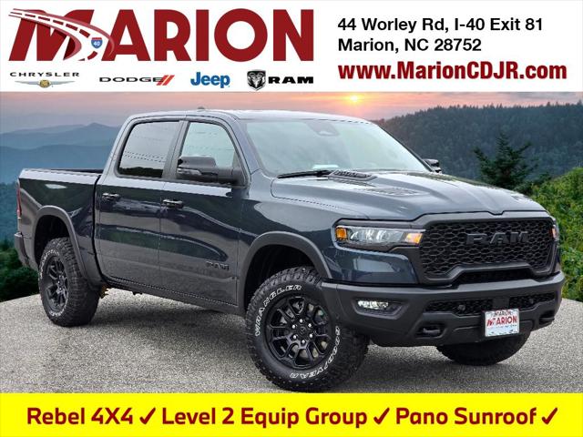 2025 RAM Ram 1500 RAM 1500 REBEL CREW CAB 4X4 57 BOX