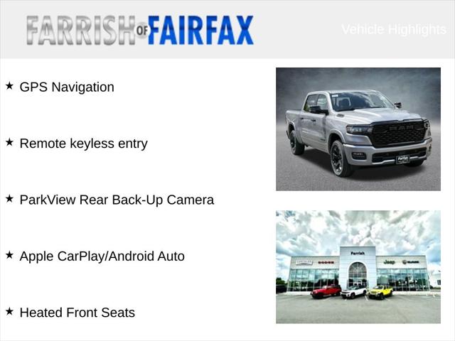 2025 RAM Ram 1500 RAM 1500 BIG HORN CREW CAB 4X4 57 BOX