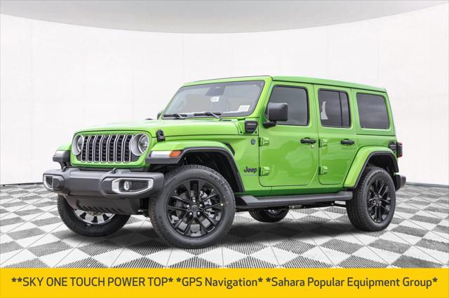 2025 Jeep Wrangler 4xe WRANGLER 4-DOOR SAHARA 4xe