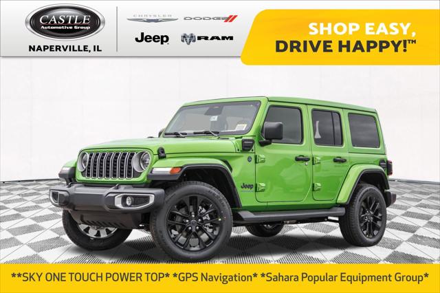 2025 Jeep Wrangler 4xe WRANGLER 4-DOOR SAHARA 4xe