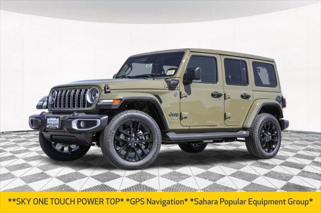 2025 Jeep Wrangler 4xe WRANGLER 4-DOOR SAHARA 4xe