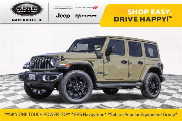 2025 Jeep Wrangler 4xe WRANGLER 4-DOOR SAHARA 4xe