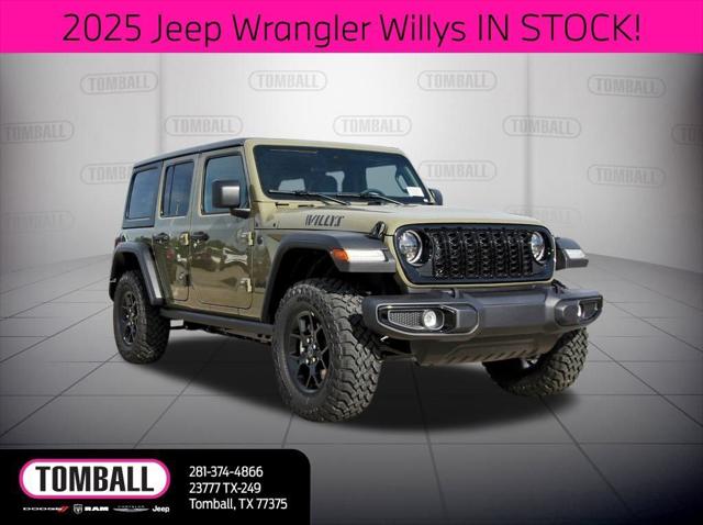 2025 Jeep Wrangler WRANGLER 4-DOOR WILLYS