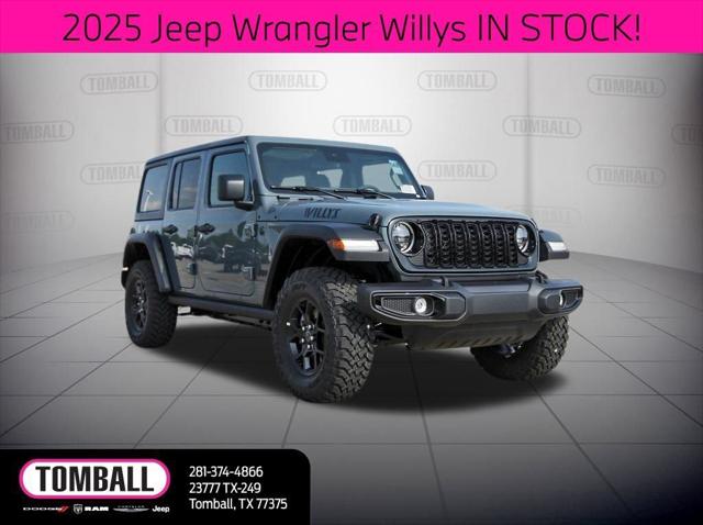 2025 Jeep Wrangler WRANGLER 4-DOOR WILLYS