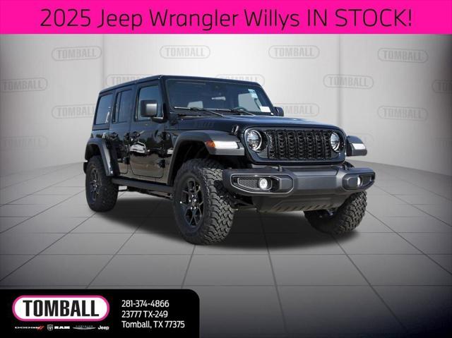 2025 Jeep Wrangler WRANGLER 4-DOOR WILLYS
