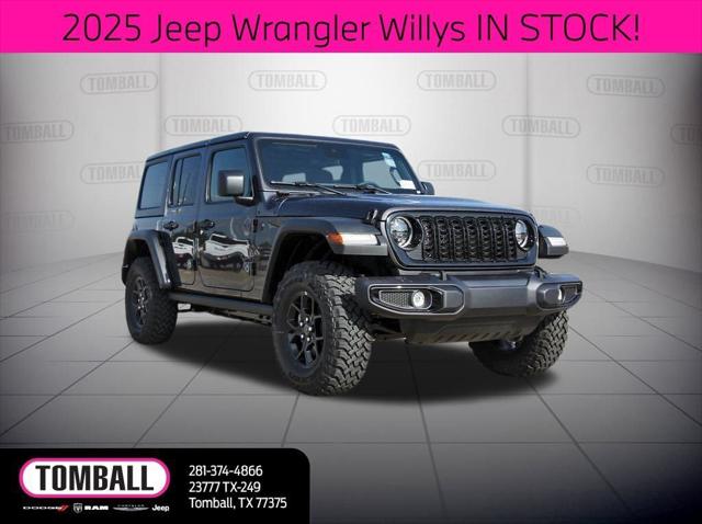 2025 Jeep Wrangler WRANGLER 4-DOOR WILLYS