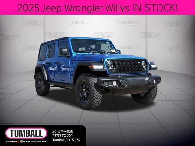 2025 Jeep Wrangler WRANGLER 4-DOOR WILLYS