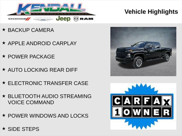 2022 Chevrolet Silverado 2500HD 4WD Crew Cab Standard Bed Custom