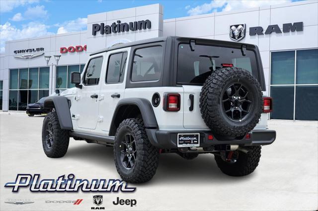 2025 Jeep Wrangler WRANGLER 4-DOOR WILLYS 2025 Jeep Wrangler WRANGLER 4-DOOR WILLYS