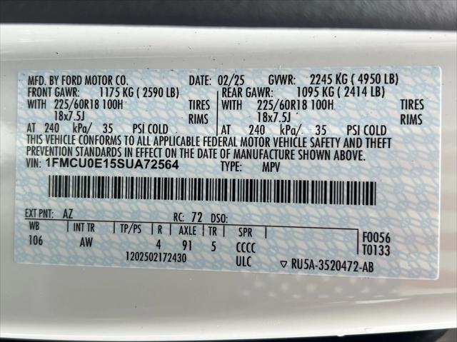 2025 Ford Escape PHEV