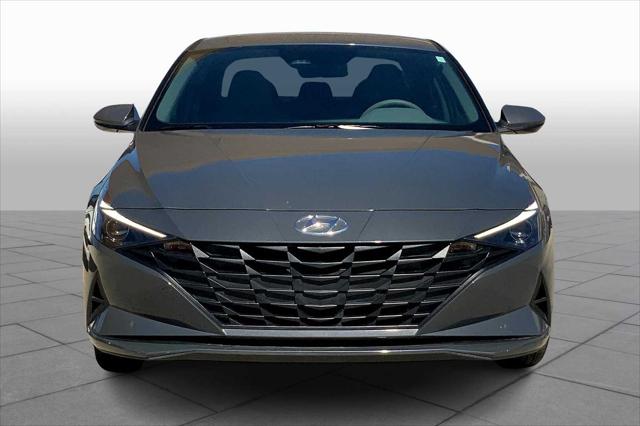 2023 Hyundai Elantra Hybrid Blue