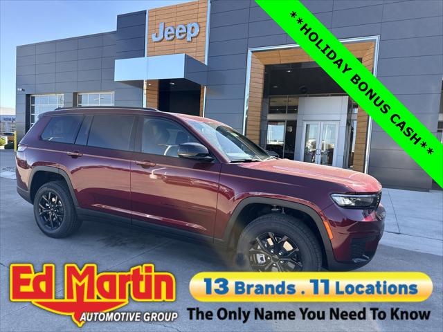 2025 Jeep Grand Cherokee GRAND CHEROKEE L ALTITUDE X 4X4 2025 Jeep Grand Cherokee GRAND CHEROKEE L ALTITUDE X 4X4