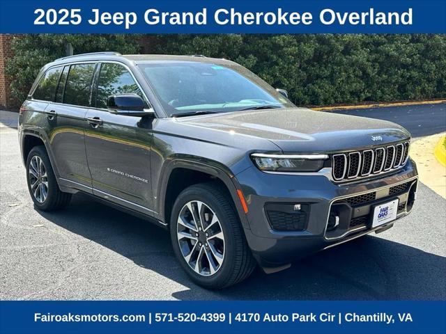 2025 Jeep Grand Cherokee GRAND CHEROKEE OVERLAND 4X4