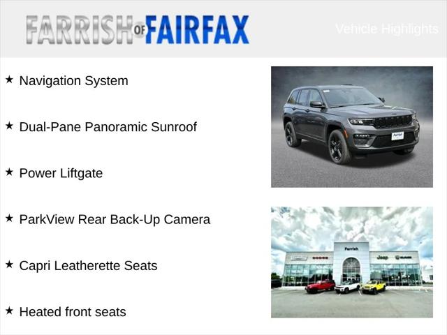 2025 Jeep Grand Cherokee GRAND CHEROKEE LIMITED 4X4