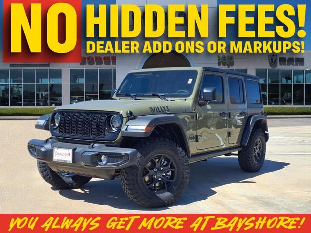 2025 Jeep Wrangler WRANGLER 4-DOOR WILLYS
