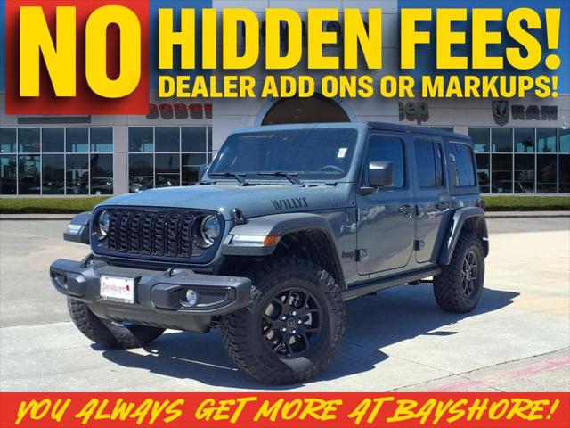 2025 Jeep Wrangler WRANGLER 4-DOOR WILLYS