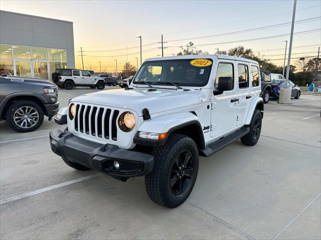 2021 Jeep Wrangler Unlimited Sahara Altitude 4x4
