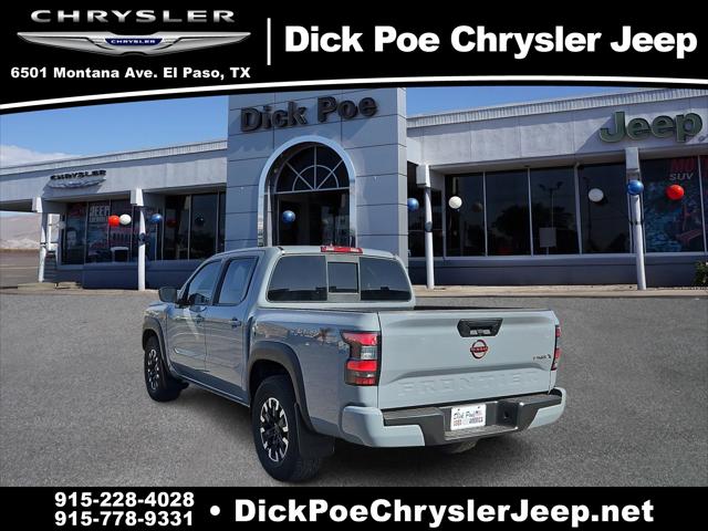 2022 Nissan Frontier Crew Cab PRO-X 4x2