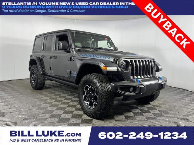 2022 Jeep Wrangler 4xe Unlimited Rubicon 4x4