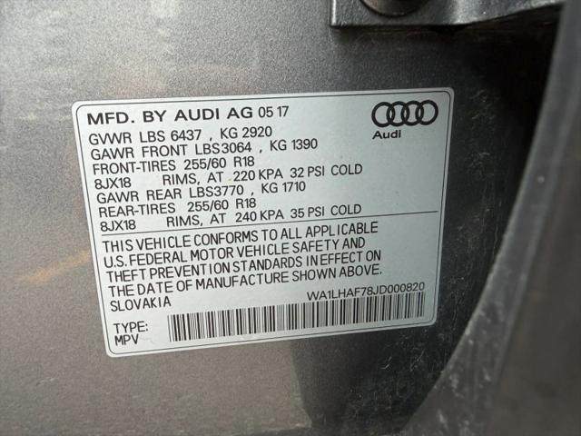 2018 Audi Q7 2.0T Premium