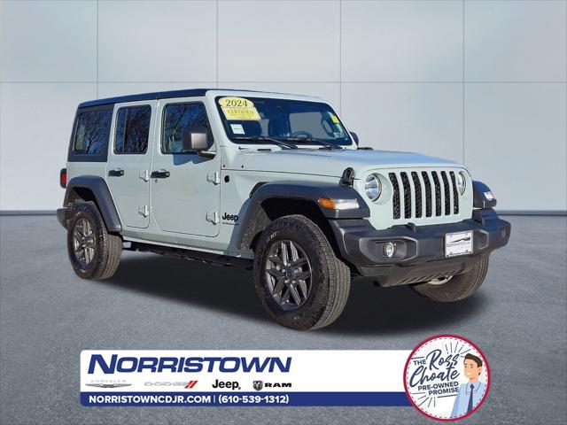 2024 Jeep Wrangler 4-Door Sport S 4x4