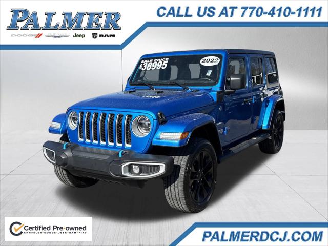 2022 Jeep Wrangler 4xe Unlimited Sahara 4x4