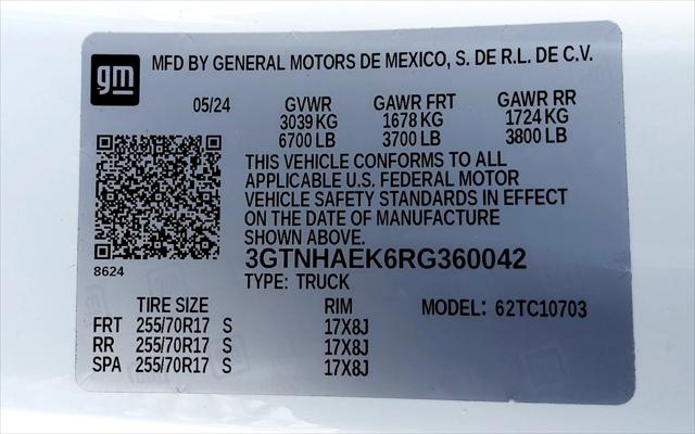 2024 GMC Sierra 1500 2WD Regular Cab Standard Box Pro