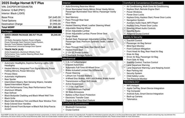 2025 Dodge Hornet HORNET R/T PLUS EAWD