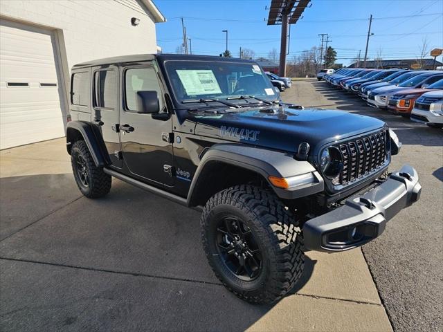 2025 Jeep Wrangler 4xe WRANGLER 4-DOOR WILLYS 4xe