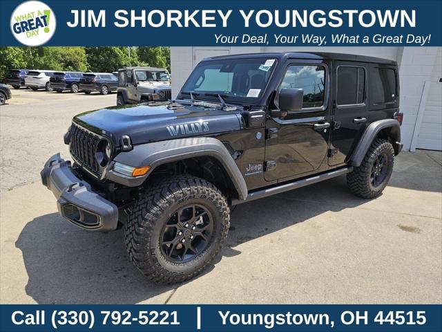 2025 Jeep Wrangler 4xe WRANGLER 4-DOOR WILLYS 4xe