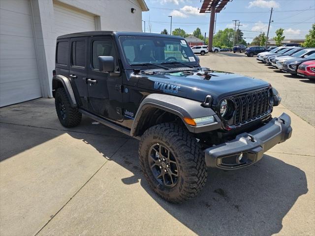 2025 Jeep Wrangler 4xe WRANGLER 4-DOOR WILLYS 4xe