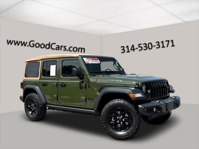 2021 Jeep Wrangler Unlimited Willys 4x4