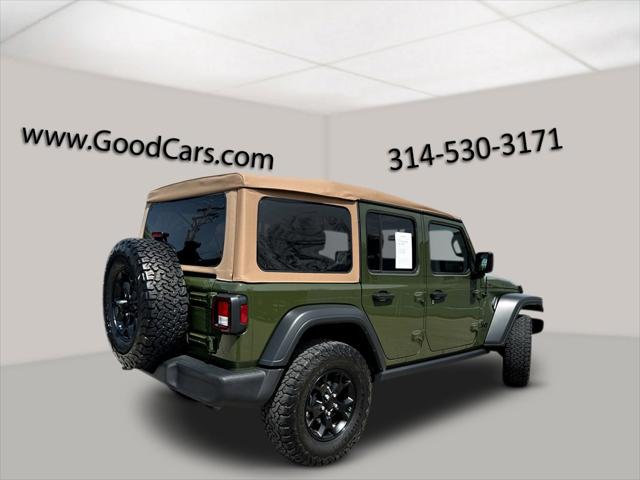 2021 Jeep Wrangler Unlimited Willys 4x4