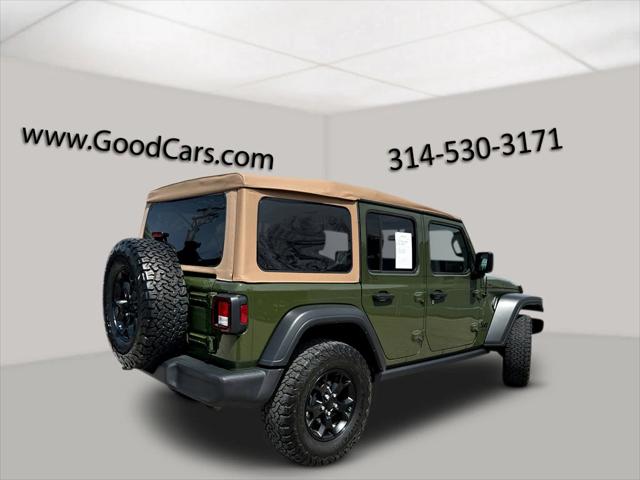 2021 Jeep Wrangler Unlimited Willys 4x4