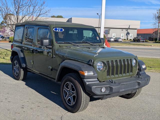 2021 Jeep Wrangler Unlimited Sport S 4x4