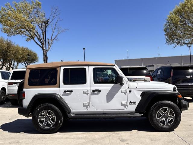 2020 Jeep Wrangler Unlimited Black and Tan 4X4