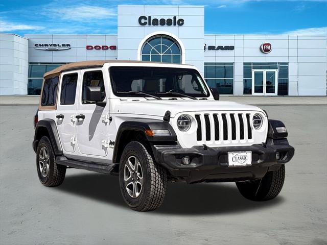 2020 Jeep Wrangler Unlimited Black and Tan 4X4