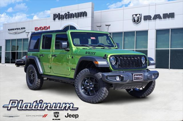 2025 Jeep Wrangler WRANGLER 4-DOOR WILLYS 2025 Jeep Wrangler WRANGLER 4-DOOR WILLYS