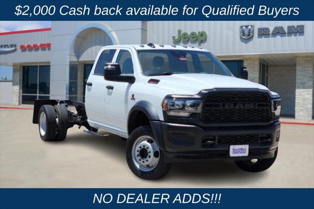 2024 RAM Ram 5500 Chassis Cab RAM 5500 TRADESMAN CHASSIS CREW CAB 4X2 84 CA