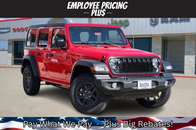2024 Jeep Wrangler WRANGLER 4-DOOR SPORT S
