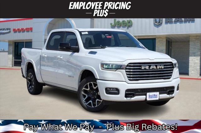2025 RAM Ram 1500 RAM 1500 LARAMIE CREW CAB 4X4 57 BOX