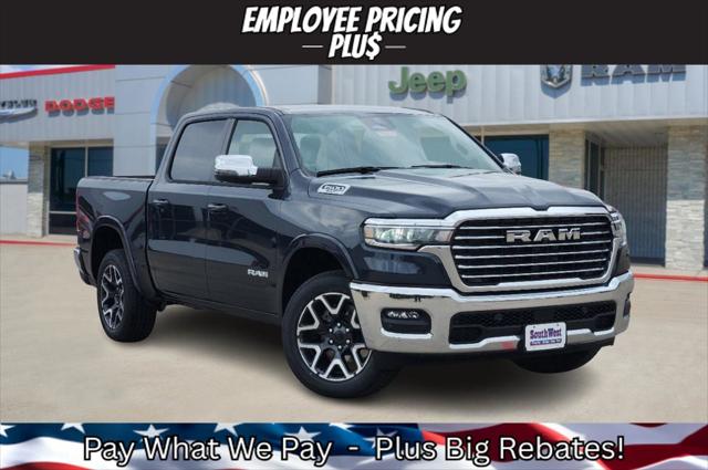 2025 RAM Ram 1500 RAM 1500 LARAMIE CREW CAB 4X4 57 BOX