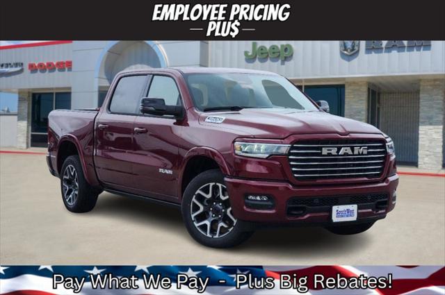 2025 RAM Ram 1500 RAM 1500 LARAMIE CREW CAB 4X4 57 BOX