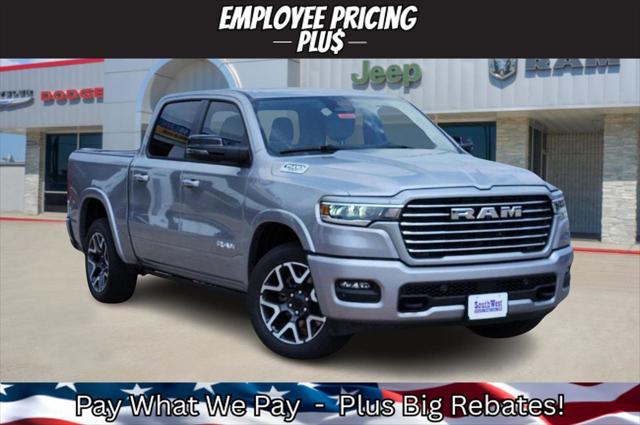 2025 RAM Ram 1500 RAM 1500 LARAMIE CREW CAB 4X4 57 BOX