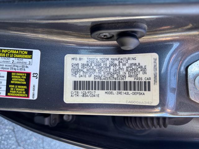 2012 Toyota Corolla S