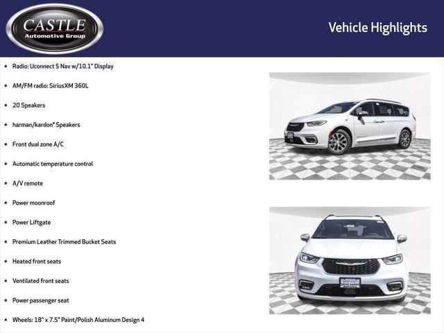 2025 Chrysler Pacifica Hybrid PACIFICA PLUG-IN HYBRID PINNACLE