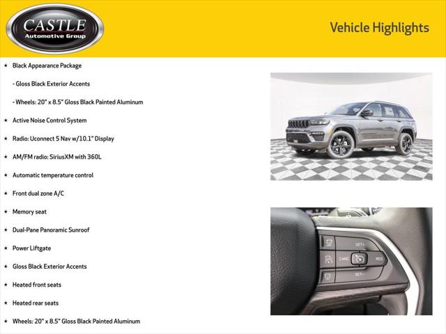 2025 Jeep Grand Cherokee GRAND CHEROKEE LIMITED 4X4